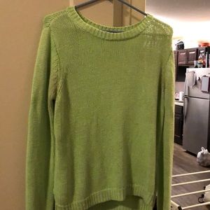 Light green sweater
